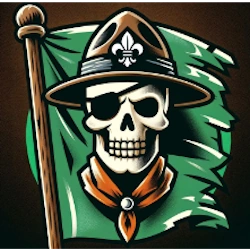 Pirate Scout logo for Camporee 2024